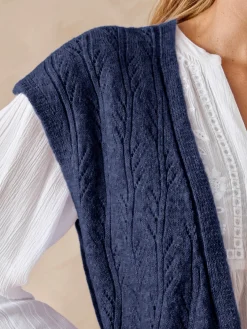 Femme Daxon Gilet sans manches avec laine