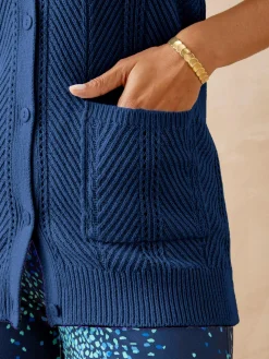 Femme Daxon Gilet sans manches point ajouré