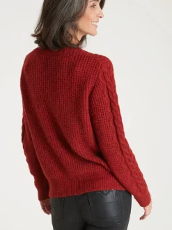 Femme Daxon GIlet torsadé