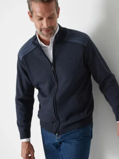 Homme Daxon Gilet zippé avec laine