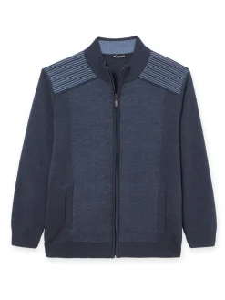 Homme Daxon Gilet zippé avec laine