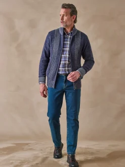 Homme Daxon Gilet zippé col montant