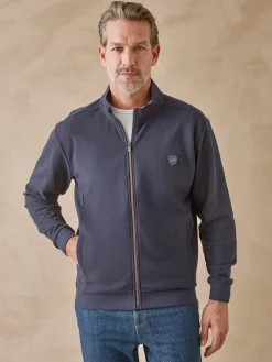 Homme Daxon Gilet zippé en maille piquée