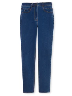 Femme Daxon Jean droit taille haute stretch