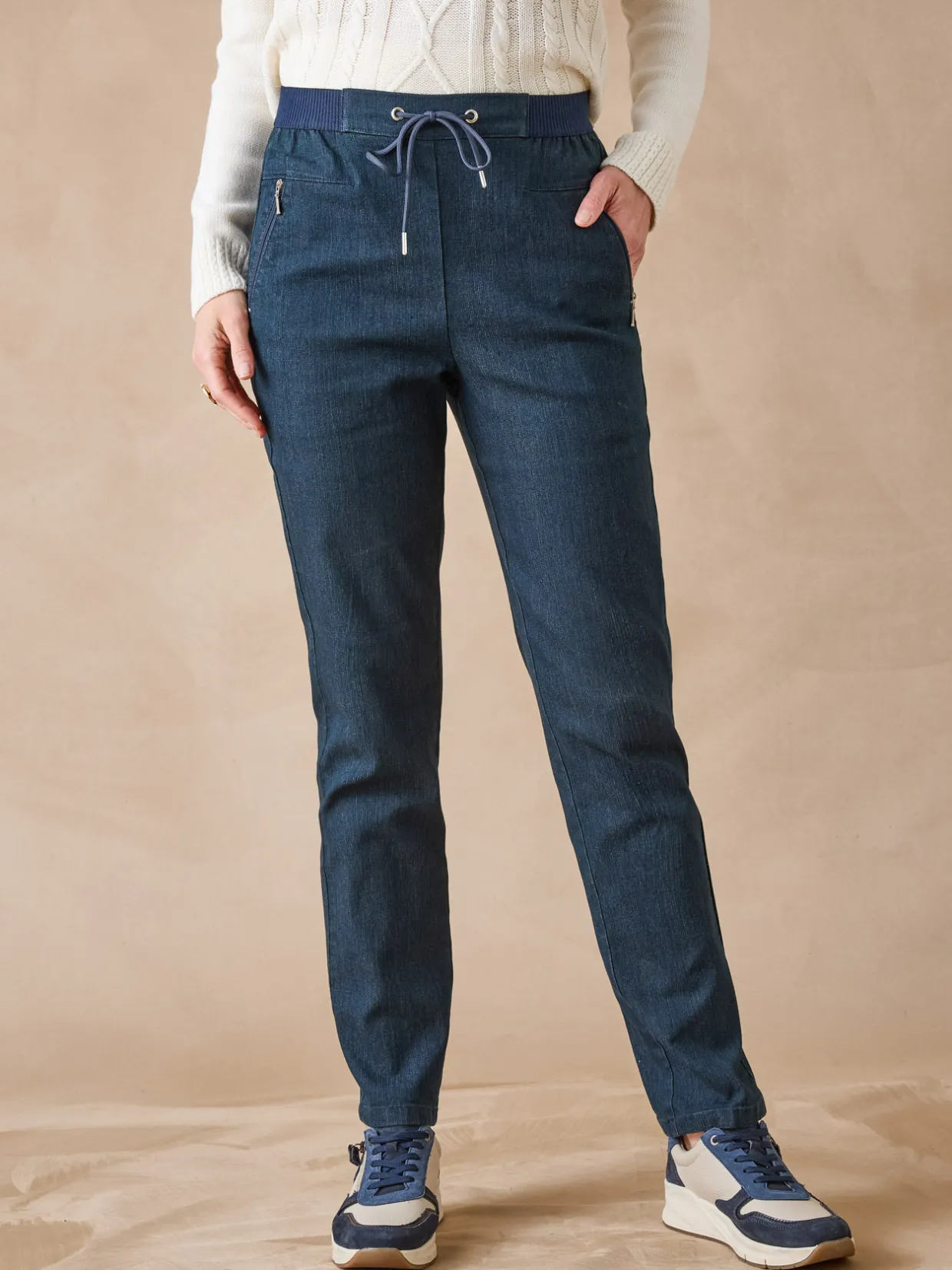 Femme Daxon Jean élastiqué