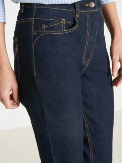 Femme Daxon Jean 7/8ème taille haute