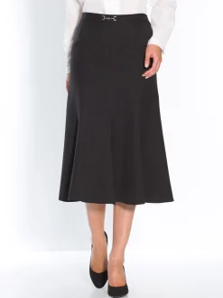 Femme Daxon Jupe à panneaux hanches larges