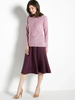 Femme Daxon Jupe à panneaux hanches larges