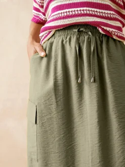 Femme Daxon Jupe cargo élastiquée