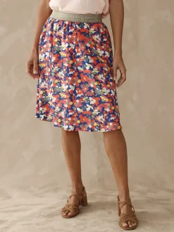 Femme Daxon Jupe courte entièrement élastiquée