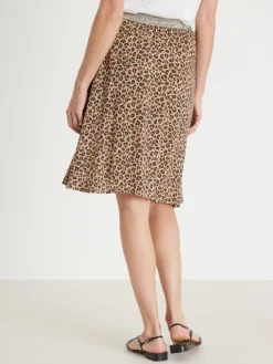 Femme Daxon Jupe courte entièrement élastiquée