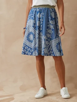 Femme Daxon Jupe courte entièrement élastiquée