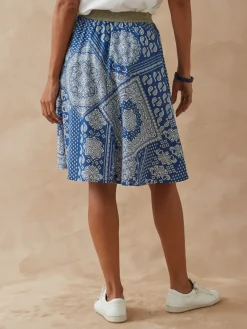 Femme Daxon Jupe courte entièrement élastiquée