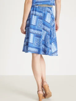 Femme Daxon Jupe courte entièrement élastiquée