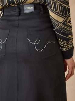 Femme Daxon Jupe droite 5 poches