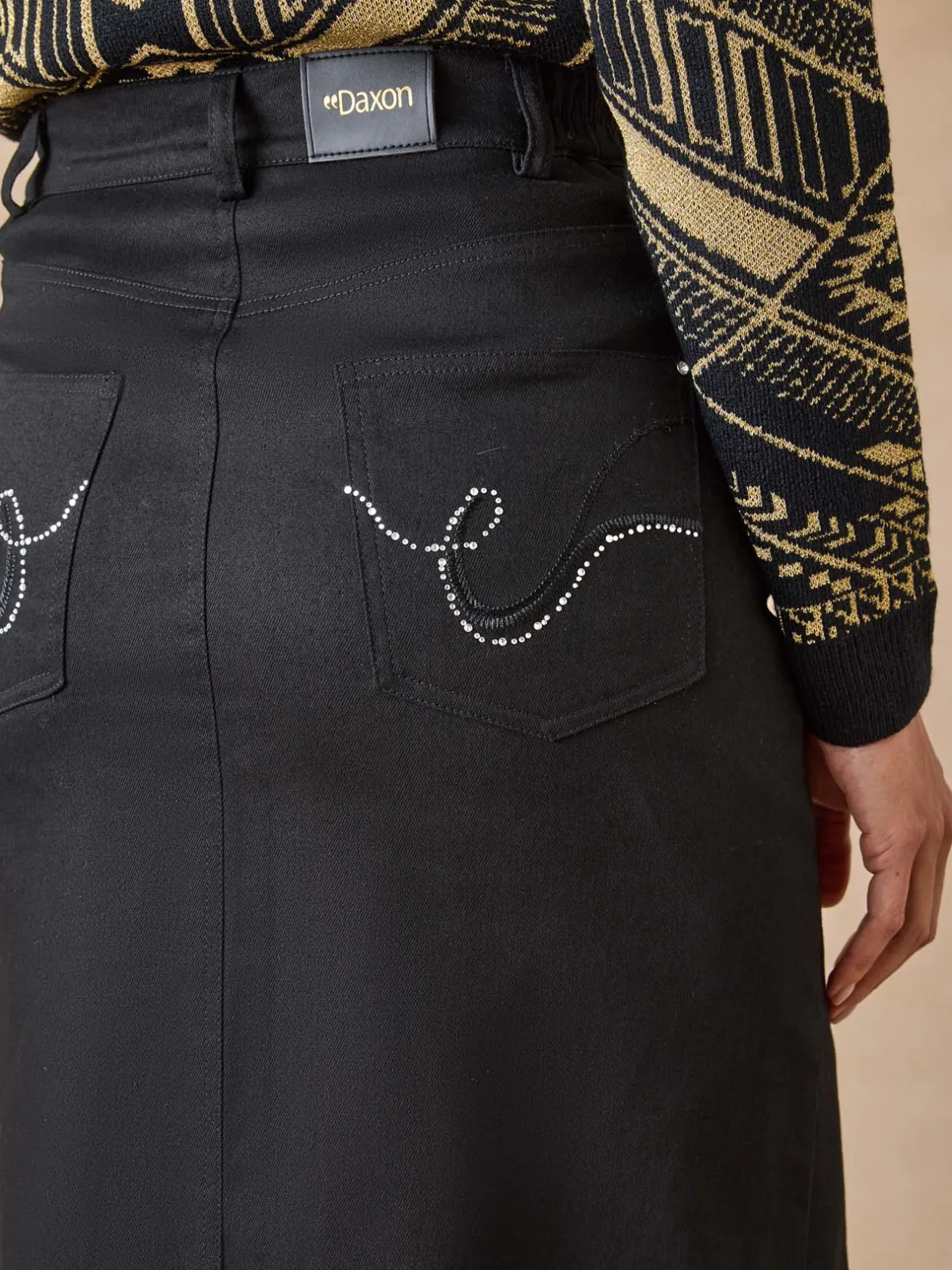 Femme Daxon Jupe droite 5 poches