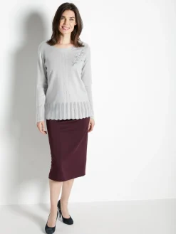 Femme Daxon Jupe en maille