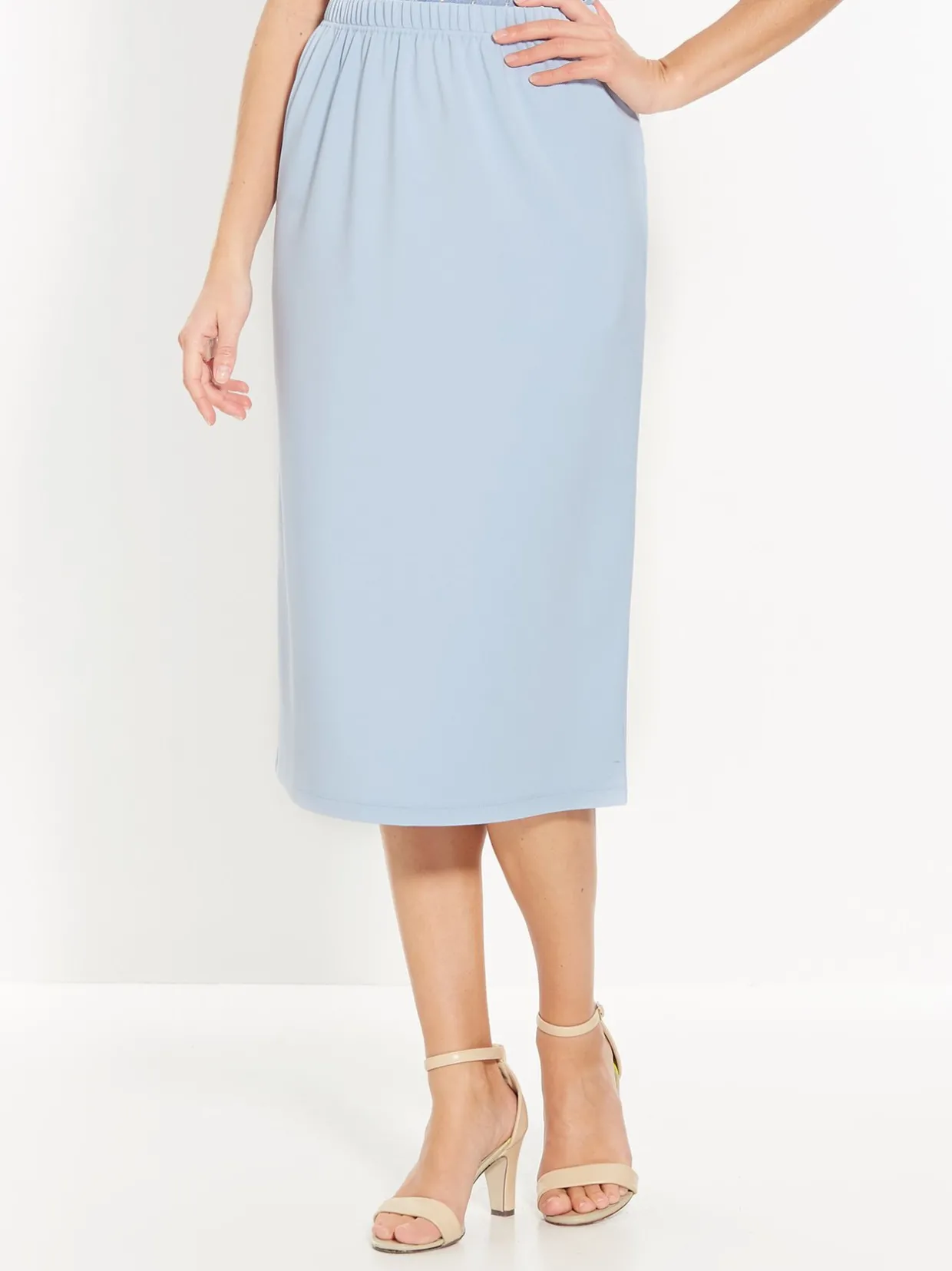 Femme Daxon Jupe en maille vous mesurez + d'1,60m