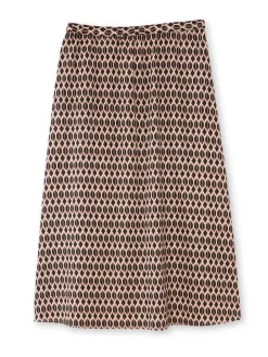 Femme Daxon Jupe fluide entièrement élastiquée