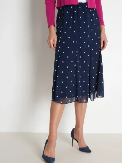 Femme Daxon Jupe forme évasée élastiquée