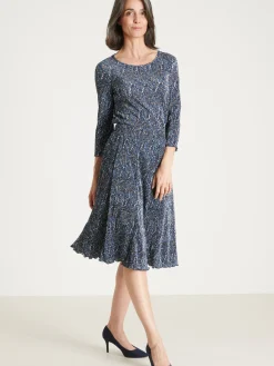 Femme Daxon Jupe élastiquée plissé permanent