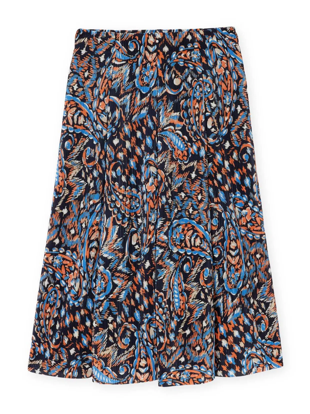 Femme Daxon Jupe élastiquée plissé permanent