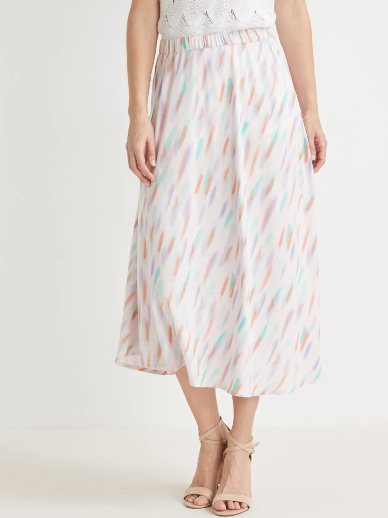 Femme Daxon Jupe élastiquée évasée