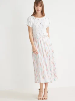 Femme Daxon Jupe élastiquée évasée