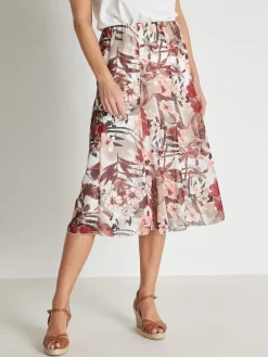 Femme Daxon Jupe élastiquée évasée