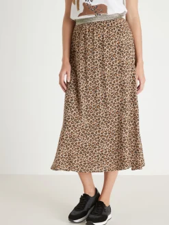 Femme Daxon Jupe longue entièrement élastiquée