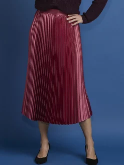 Femme Daxon Jupe longue plissée