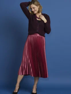 Femme Daxon Jupe longue plissée