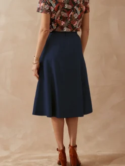 Femme Daxon Jupe mi-longue évasée