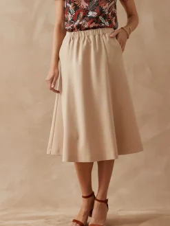 Femme Daxon Jupe mi-longue évasée