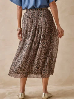 Femme Daxon Jupe plissée en résille