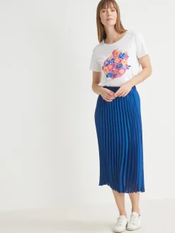 Femme Daxon Jupe plissée soleil tout élastiquée