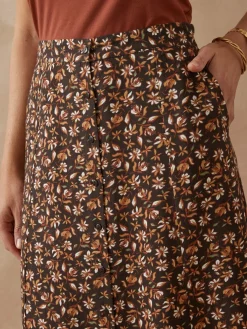 Femme Daxon Jupe toute boutonnée