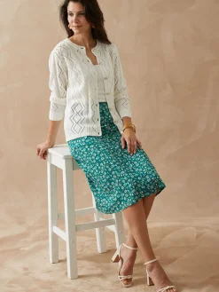 Femme Daxon Jupe toute boutonnée