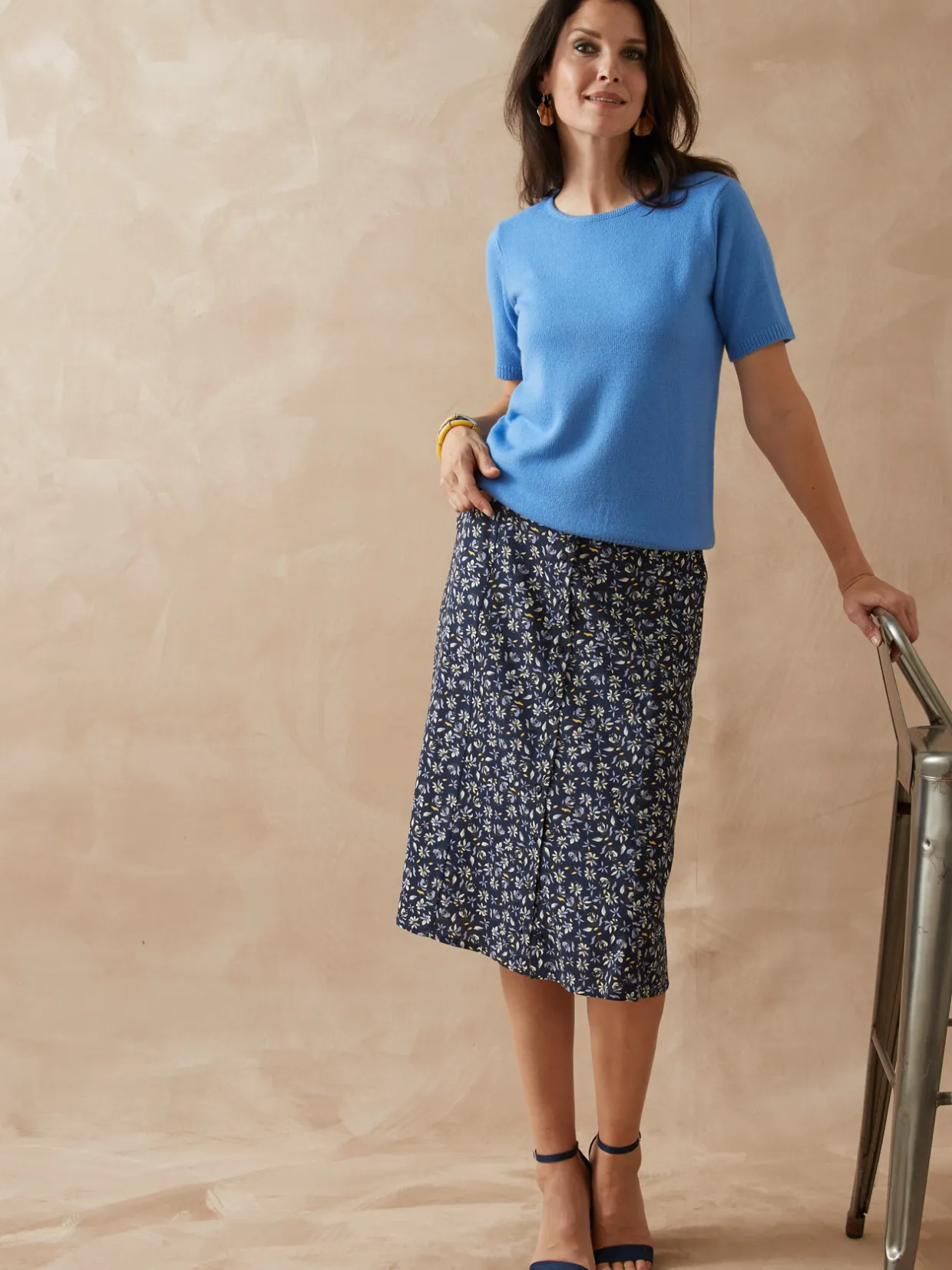 Femme Daxon Jupe toute boutonnée