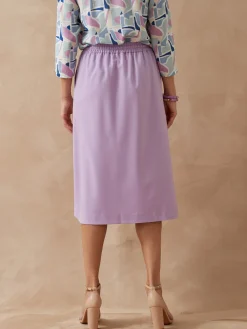 Femme Daxon Jupe trapèze élastiquée