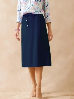 Femme Daxon Jupe trapèze élastiquée