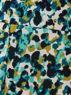 Femme Daxon Jupe évasée en maille crêpe