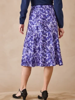 Femme Daxon Jupe évasée en maille douce