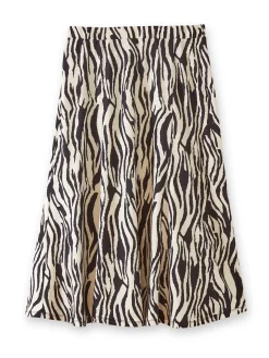 Femme Daxon Jupe évasée en maille douce