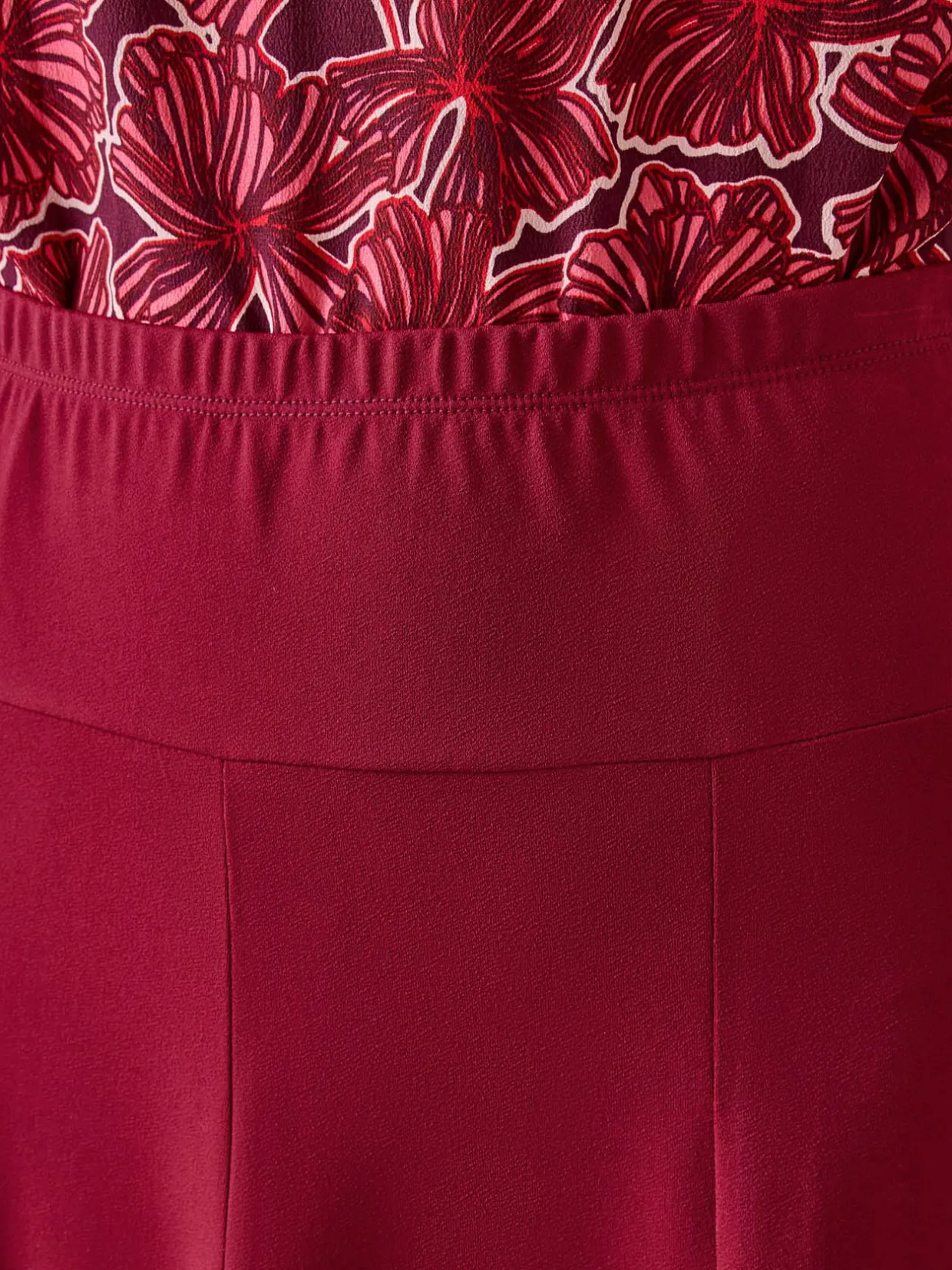 Femme Daxon Jupe évasée entièrement élastiquée