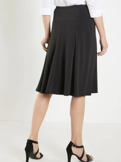 Femme Daxon Jupe évasée entièrement élastiquée