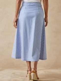 Femme Daxon Jupe évasée élastiquée dos