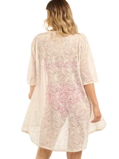 Femme Sans Complexe Kimono en dentelle Cover Up