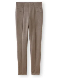 Femme Daxon Legging en maille suédine