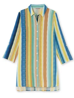 Femme Daxon Long chemisier tunique fluide